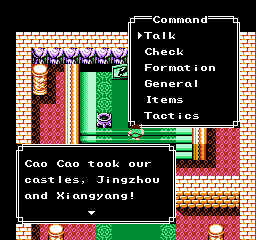 "... Cao Cao took our castles, Jingzhou and Xiangyang!"