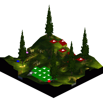 แผนที่ The Siedge Weald