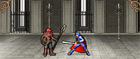 Marth ต่อสู้กับเหล่า Soldier of Gra