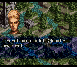 Except that he's got this almost invincible wanzer...well you could always use the Ziege Gun...