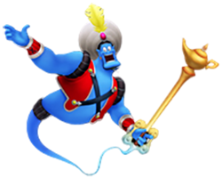 kingdom hearts ii summon genie