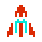Konami Wai Wai World shooting item missiles.gif